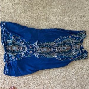 urban outfitters printed mini dress